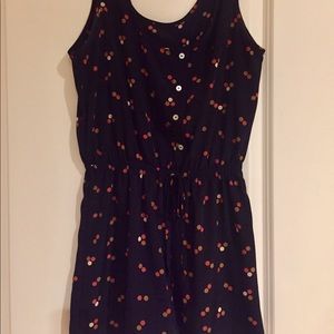 Boutique romper with snap at sleeve